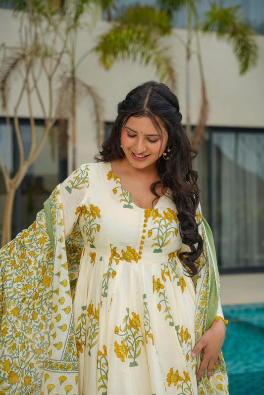 Libas Vaidehi Cotton Suit Set